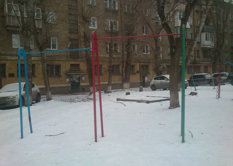 Площадка для воркаута в городе Пермь №1412 Маленькая Советская фото